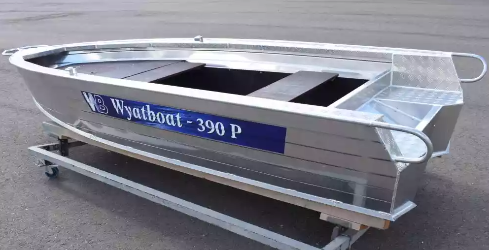 Алюминиевая лодка Wyatboat-390Р Fish в Ханты-Мансийске