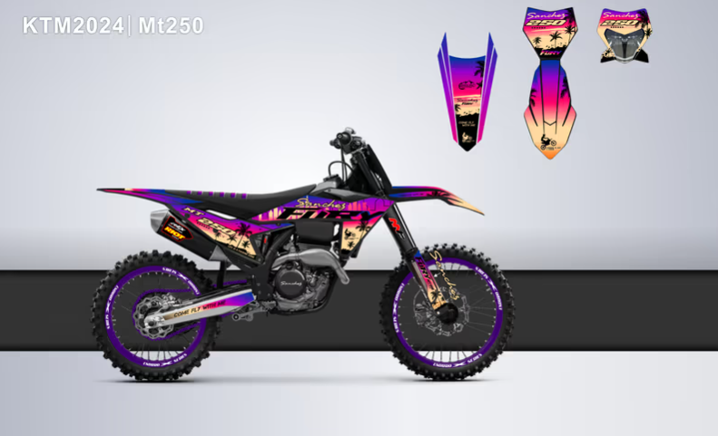 Кроссовый мотоцикл Sanchez Fury MT250 в Ханты-Мансийске