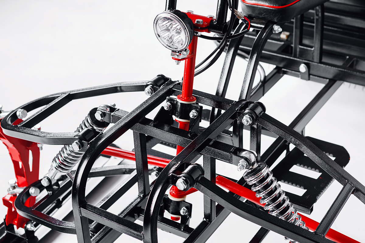 Лыжный модуль IKUDZO с подогревом ручек пластиковые лыжи в Ханты-Мансийске