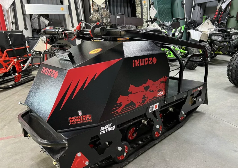 Мотобуксировщик IKUDZO 1450/500 K15 (Lifan, loncin, ZongShen) в Ханты-Мансийске