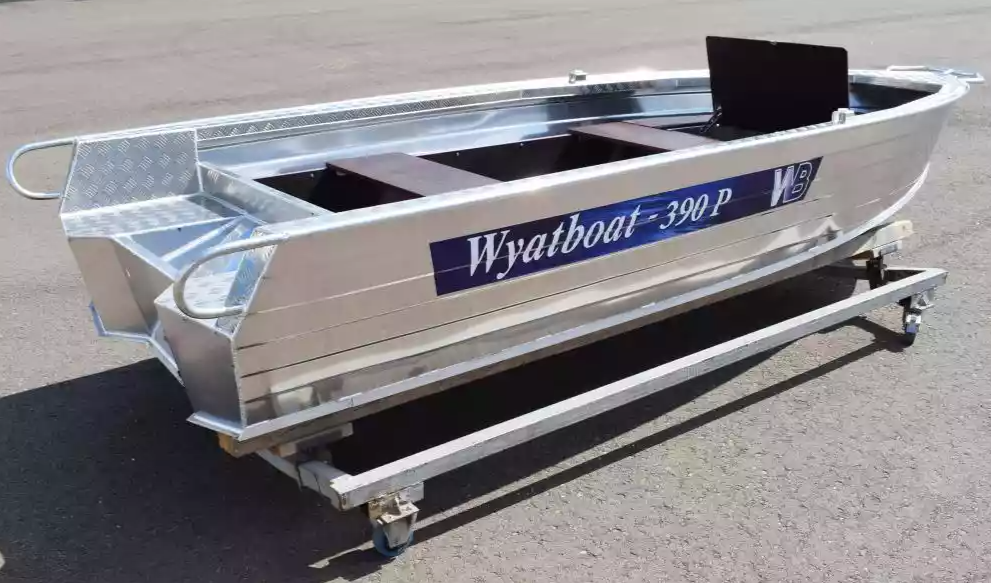 Алюминиевая лодка Wyatboat-390Р Fish в Ханты-Мансийске