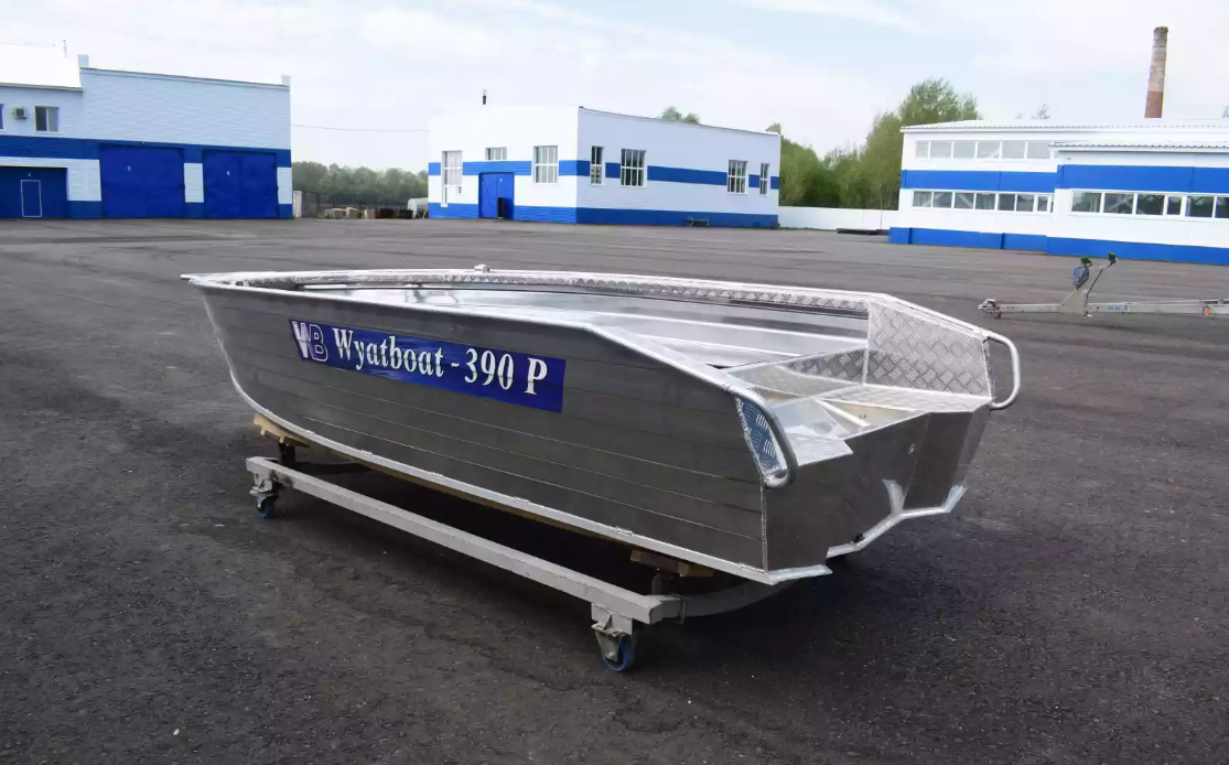 Алюминиевая лодка Wyatboat-390Р Увеличенный борт в Ханты-Мансийске