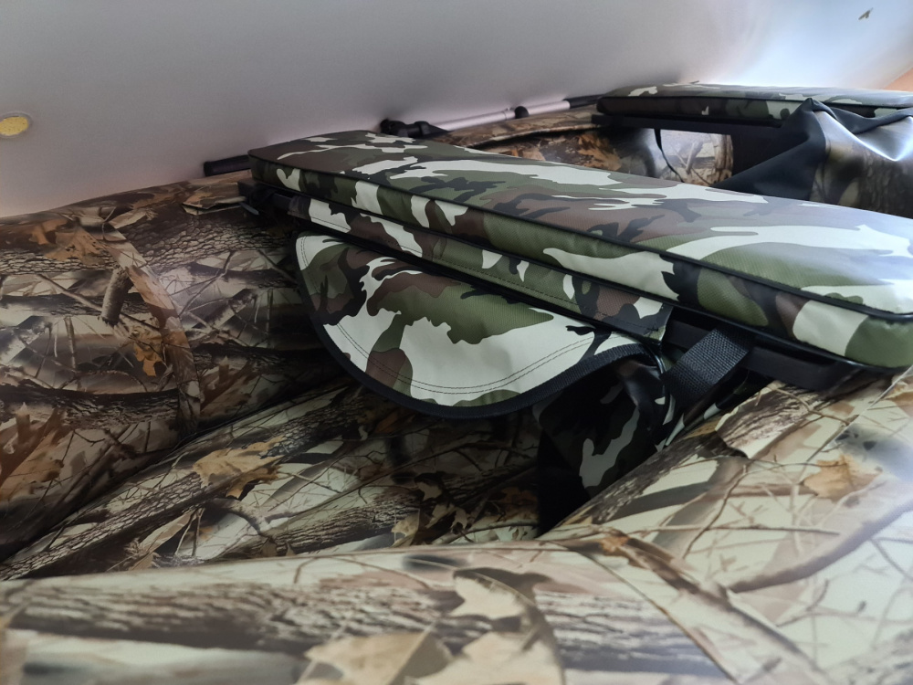 КОМПЛЕКТ МЯГКИХ НАКЛАДОК С СУМКОЙ ДЛЯ ЛОДОК 80Х20 КАМУФЛЯЖ в Ханты-Мансийске