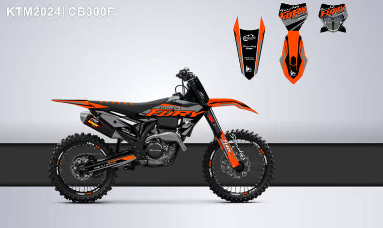 Кроссовый мотоцикл Sanchez Fury CB300F в Ханты-Мансийске