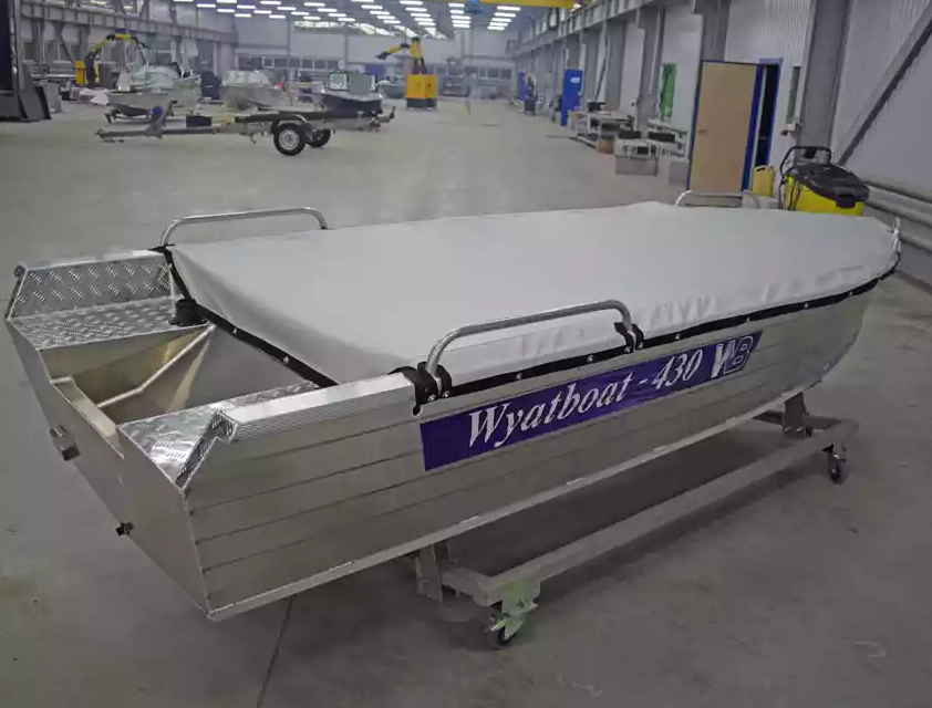 Алюминиевая лодка  Wyatboat-430 Р в Ханты-Мансийске