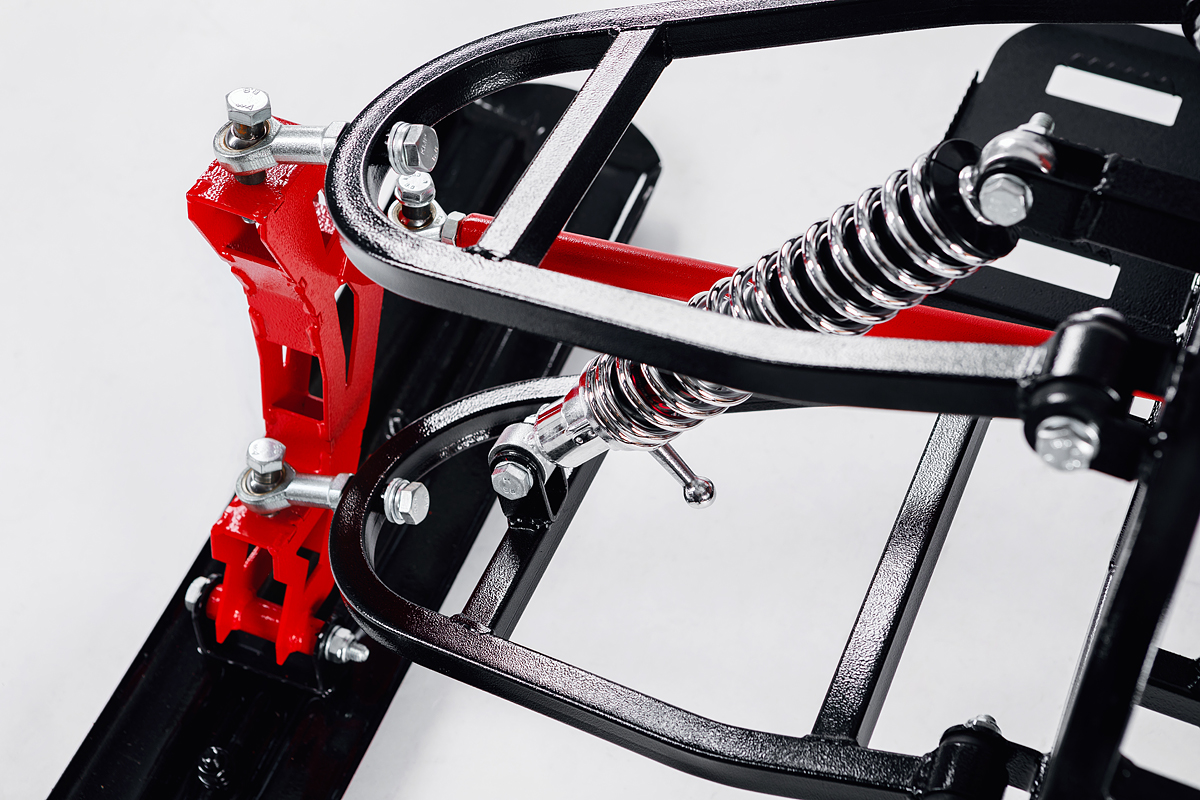 Лыжный модуль IKUDZO с подогревом ручек пластиковые лыжи в Ханты-Мансийске