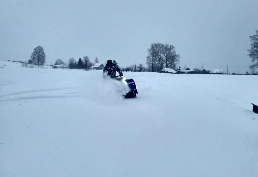 Мотобуксировщик Альбатрос-XLV 9 мини, тележки, 1250 мм в Ханты-Мансийске