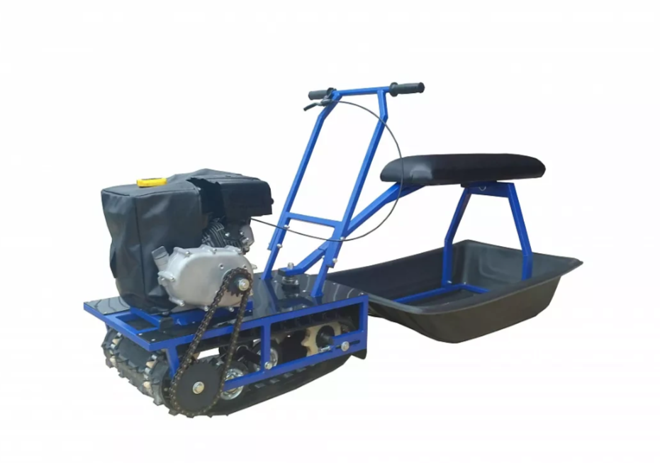 Мини-мотобуксировщик Альбатрос-М с фарой в Ханты-Мансийске