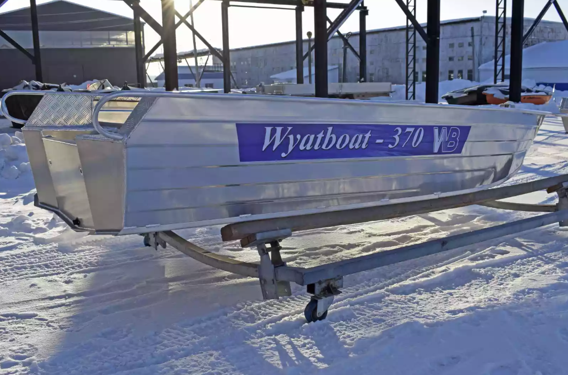 Алюминиевая лодка Wyatboat-370 Р в Ханты-Мансийске