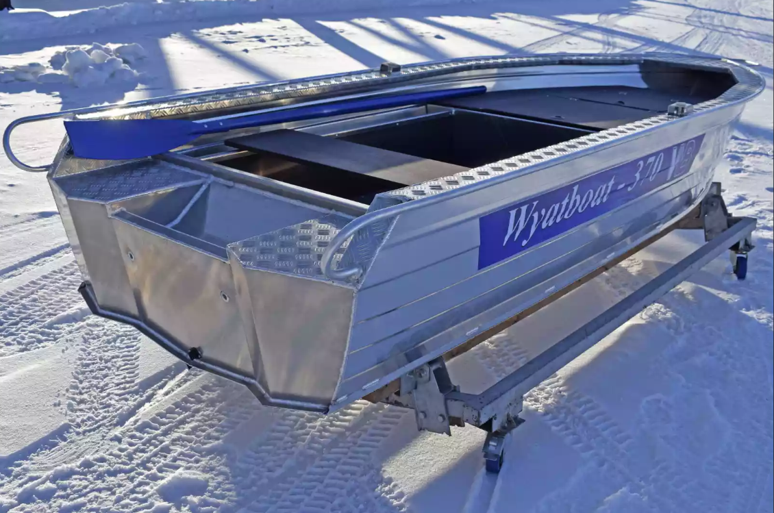 Алюминиевая лодка Wyatboat-370 Р FISH в Ханты-Мансийске