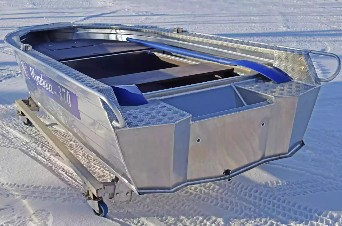 Алюминиевая лодка Wyatboat-370 Р FISH в Ханты-Мансийске