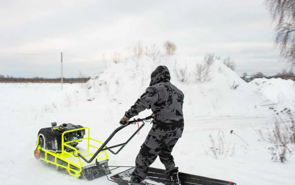 Мотобуксировщик Бурлак ХОЗЯИН-1 (капот металл) в Ханты-Мансийске
