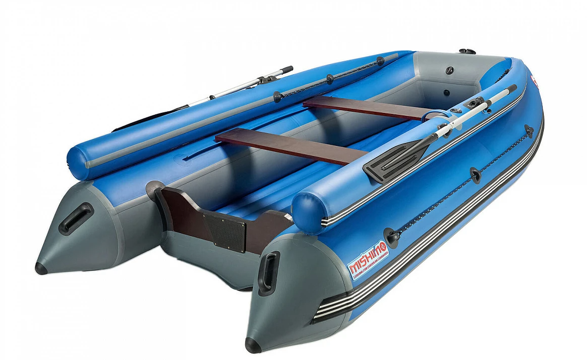 КОМПЛЕКТ ЛОДКА MISHIMO FAMILY LITE 350 + МОТОР 9,9 (15) Л.С. в Ханты-Мансийске