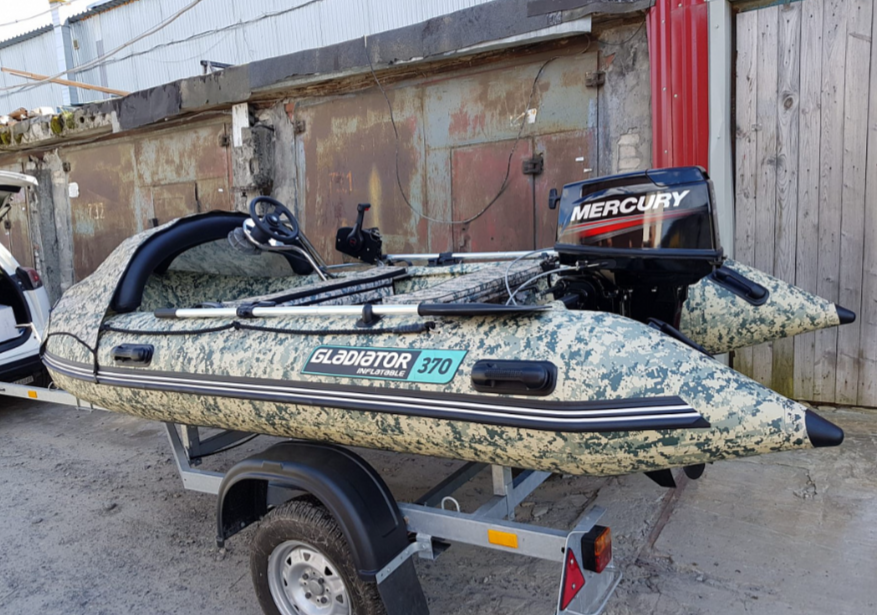 НАДУВНАЯ ЛОДКА GLADIATOR C370AL в Ханты-Мансийске