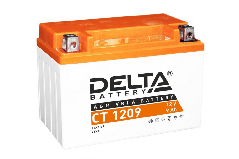 Аккумулятор Delta CT 1209 (12V / 9Ah) в Ханты-Мансийске