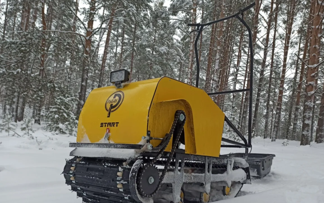 Мотобуксировщик РЫБАК СТАРТ Lifan 15 л.с. (металлический капот) в Ханты-Мансийске