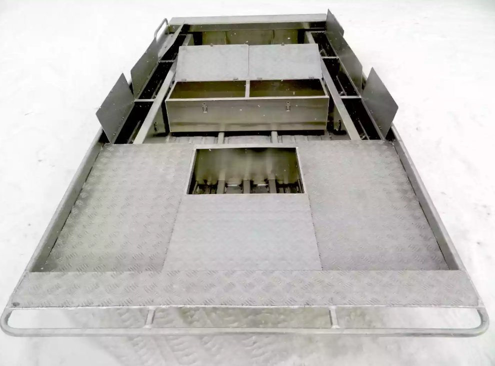 Алюминиевая лодка Wyatboat-390 Jonboat в Ханты-Мансийске