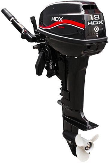 Лодочный мотор 2-х тактный HDX R series TE 18 BMS в Ханты-Мансийске