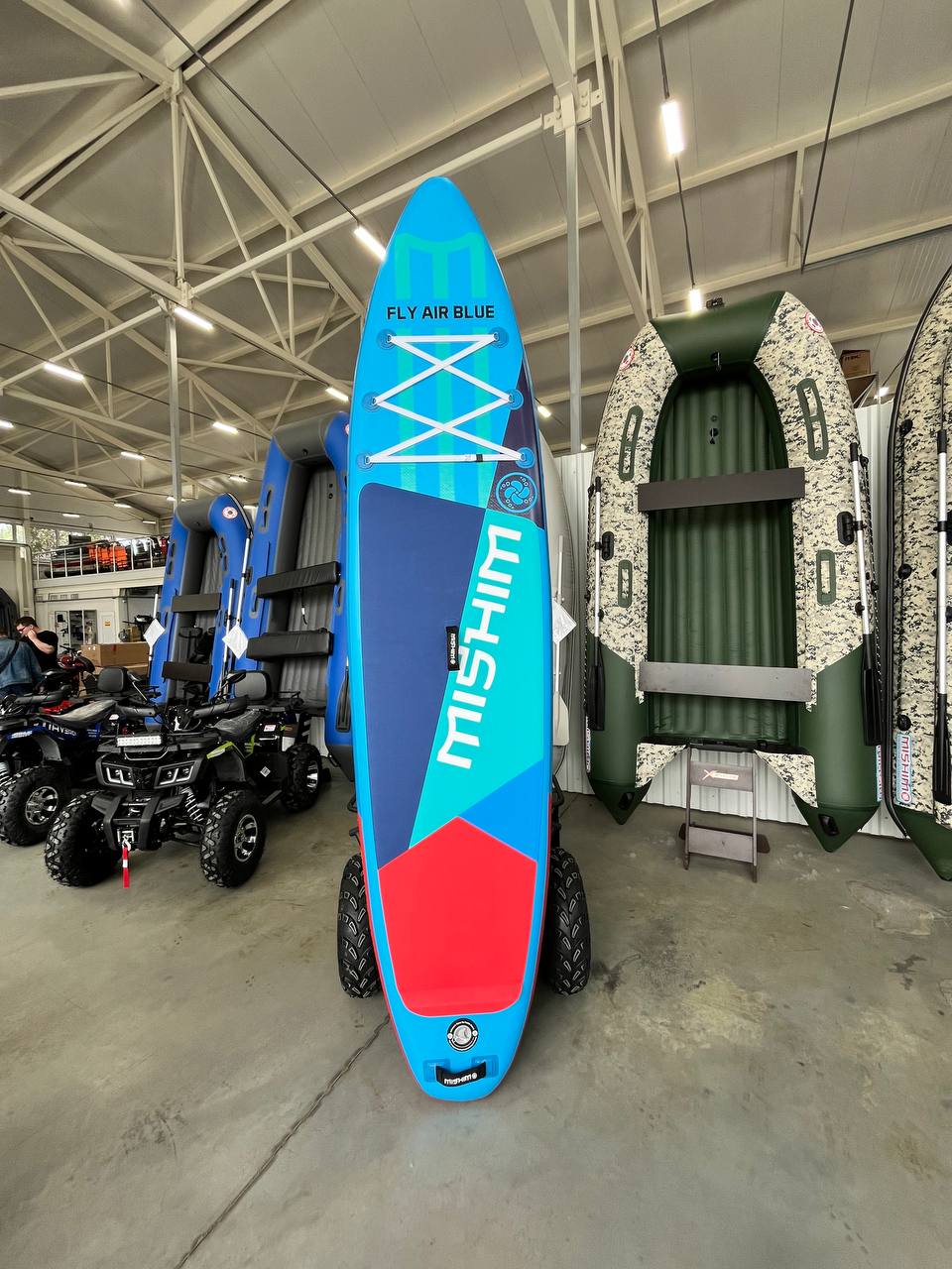 SUP (САП) Доска MISHIMO FLY AIR BLUE 10,8’ (330см) в Ханты-Мансийске