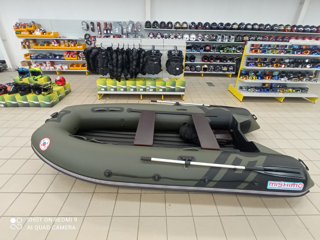 Лодка MISHIMO RIVER JET 390 под водомет в Ханты-Мансийске