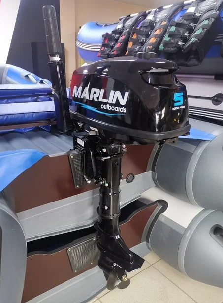 КОМПЛЕКТ ЛОДКА MISHIMO LITE 315 + МОТОР 5л.с в Ханты-Мансийске