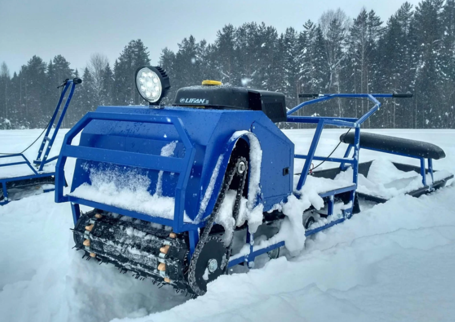 Мотобуксировщик Альбатрос-XLV 9 мини, тележки, 1250 мм в Ханты-Мансийске