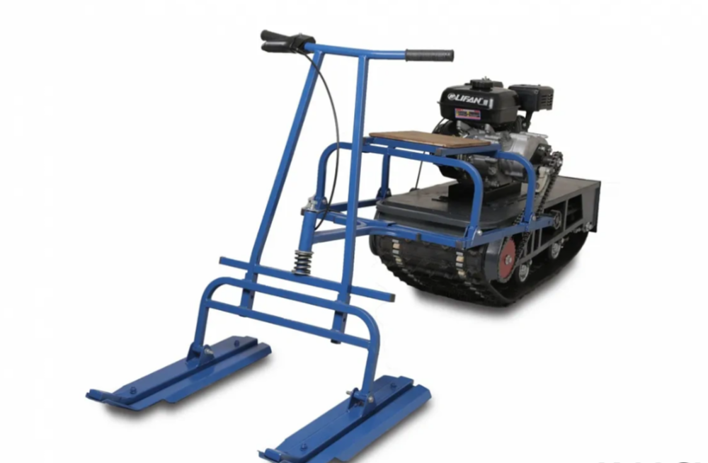 Мотобуксировщик ВЕПС «РИКША» С ЛЫЖНЫМ МОДУЛЕМ 6.5 л.с. в Ханты-Мансийске