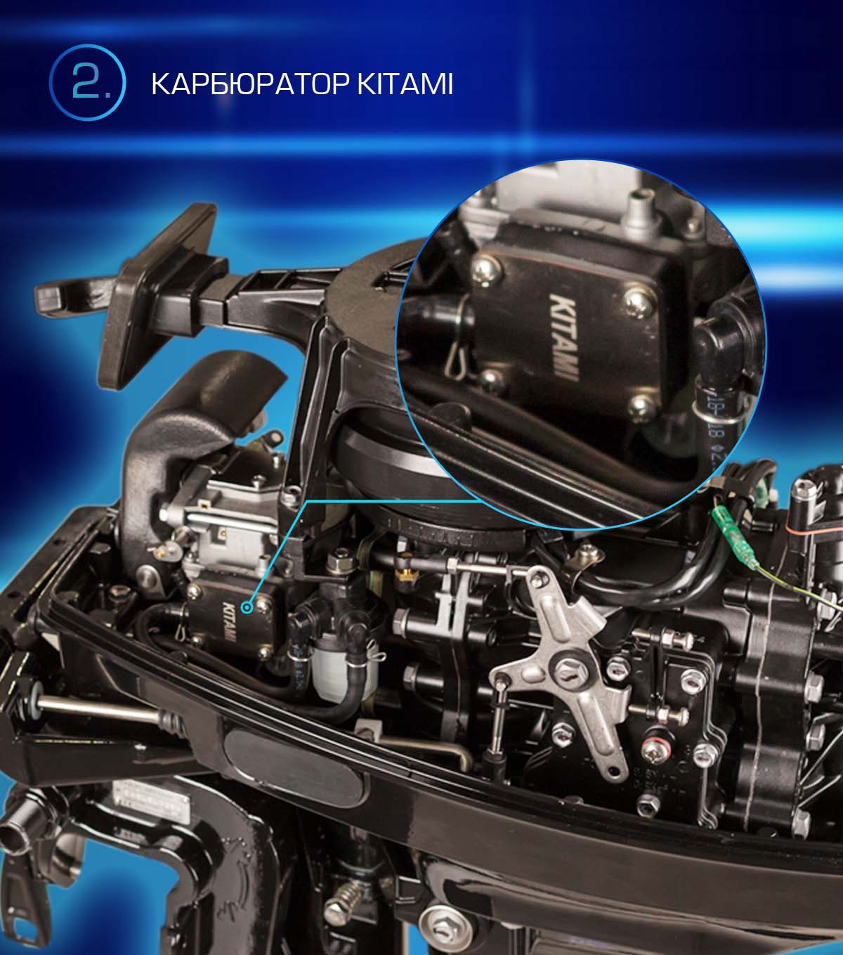 Лодочный мотор MARLIN PROLINE MP 9.9 (20) AWRS FORCE в Ханты-Мансийске