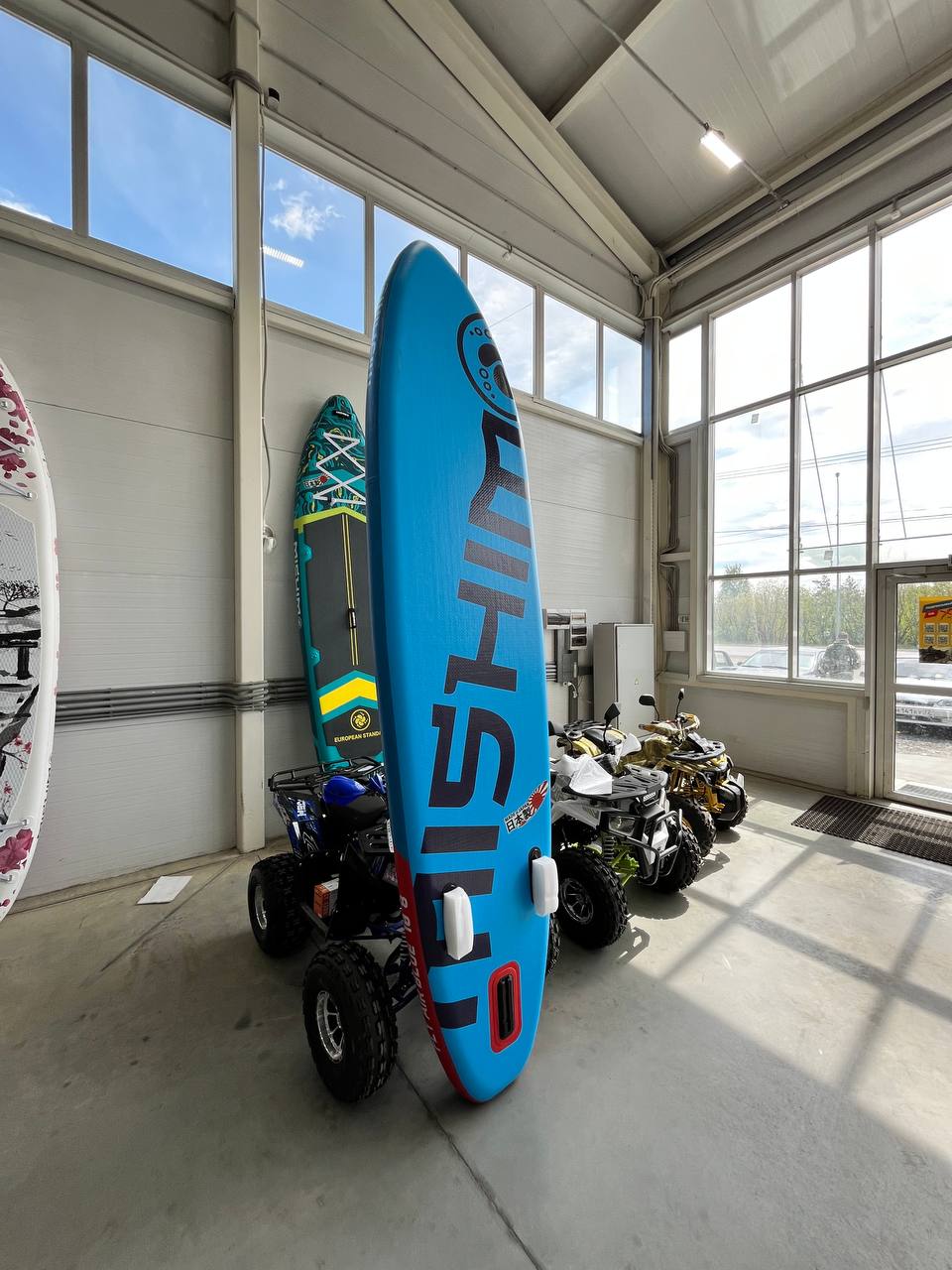 SUP (САП) Доска MISHIMO FLY AIR BLUE 10,8’ (330см) в Ханты-Мансийске