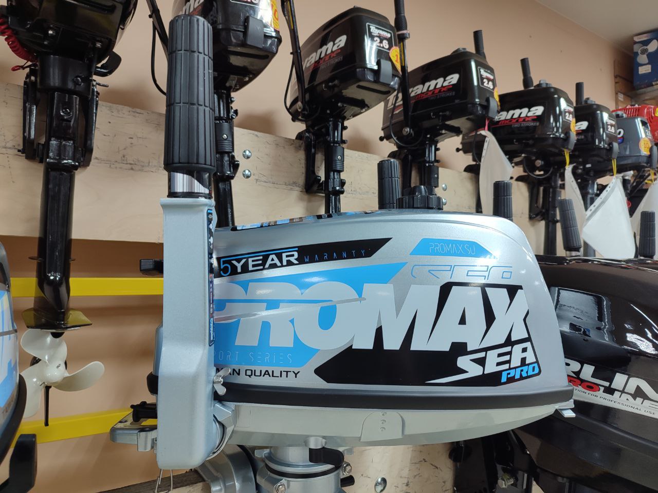 Лодочный мотор PROMAX SP5FHS (внешний бак 12 л) в Ханты-Мансийске