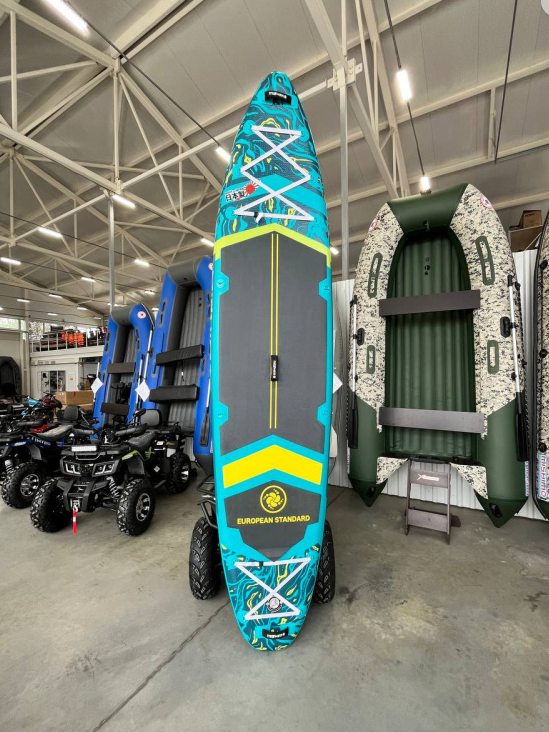 SUP (САП) Доска MISHIMO PRO-MAX Light Teal 11,6’ (355см) в Ханты-Мансийске