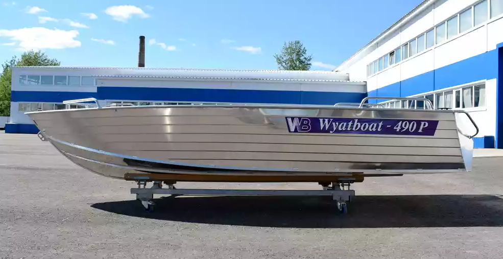 Алюминиевая лодка Wyatboat-490 P в Ханты-Мансийске