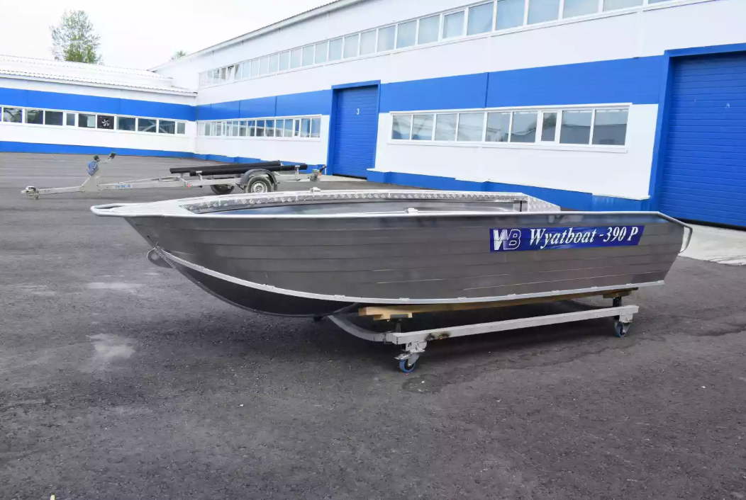 Алюминиевая лодка Wyatboat-390Р Увеличенный борт в Ханты-Мансийске