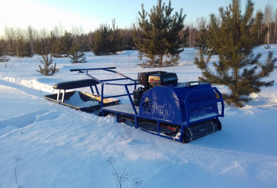 Мотобуксировщик Альбатрос-XLV 9 мини, тележки, 1250 мм в Ханты-Мансийске