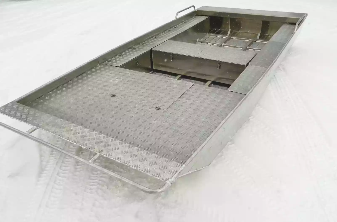 Алюминиевая лодка Wyatboat-390 Jonboat в Ханты-Мансийске