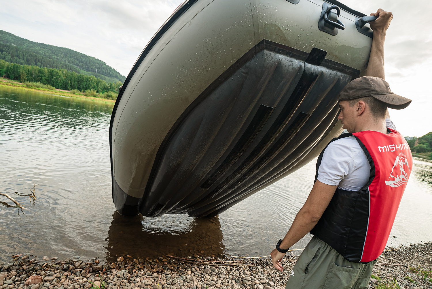 Лодка MISHIMO RIVER JET 390 под водомет в Ханты-Мансийске