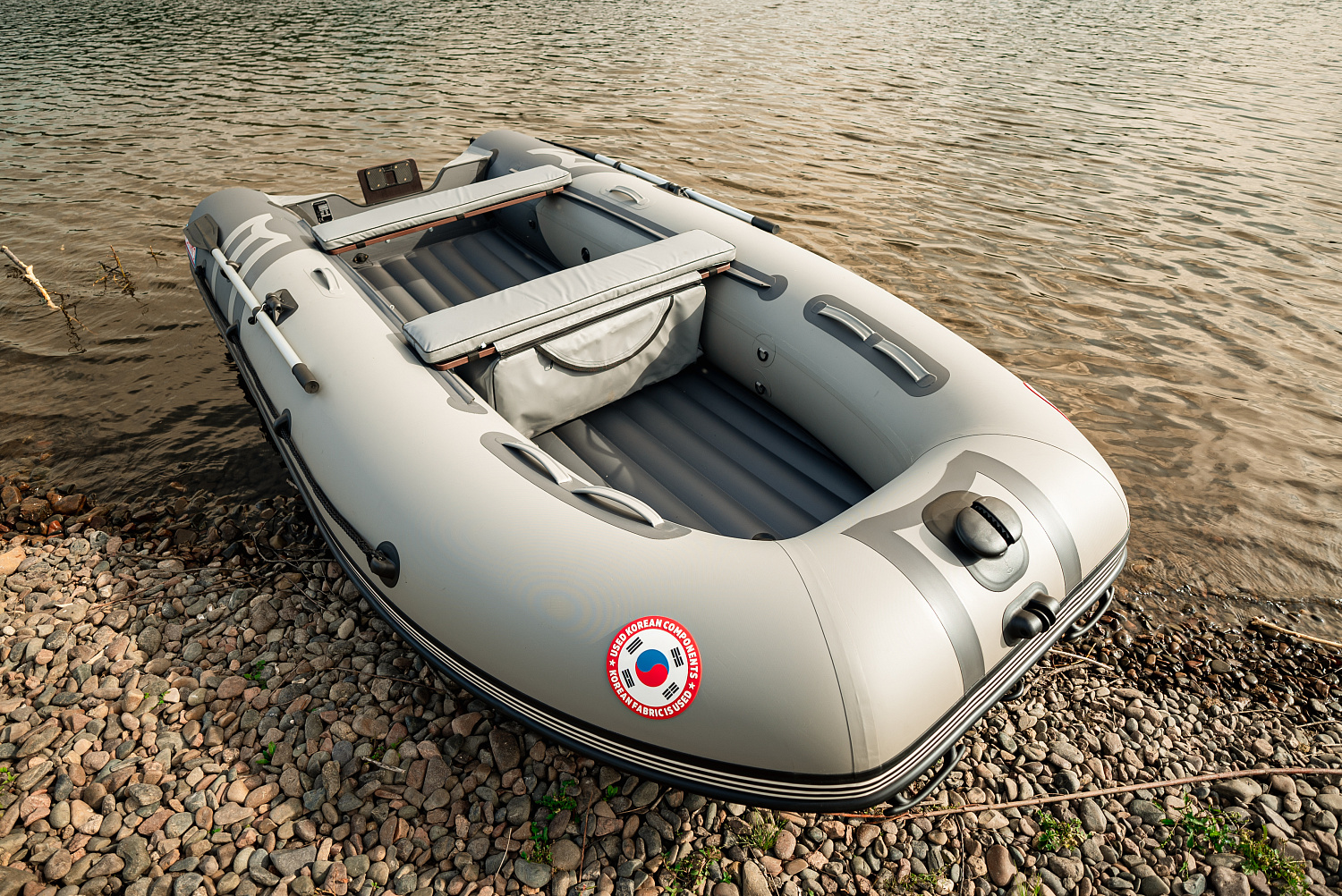 Лодка MISHIMO RIVER JET 390 под водомет в Ханты-Мансийске