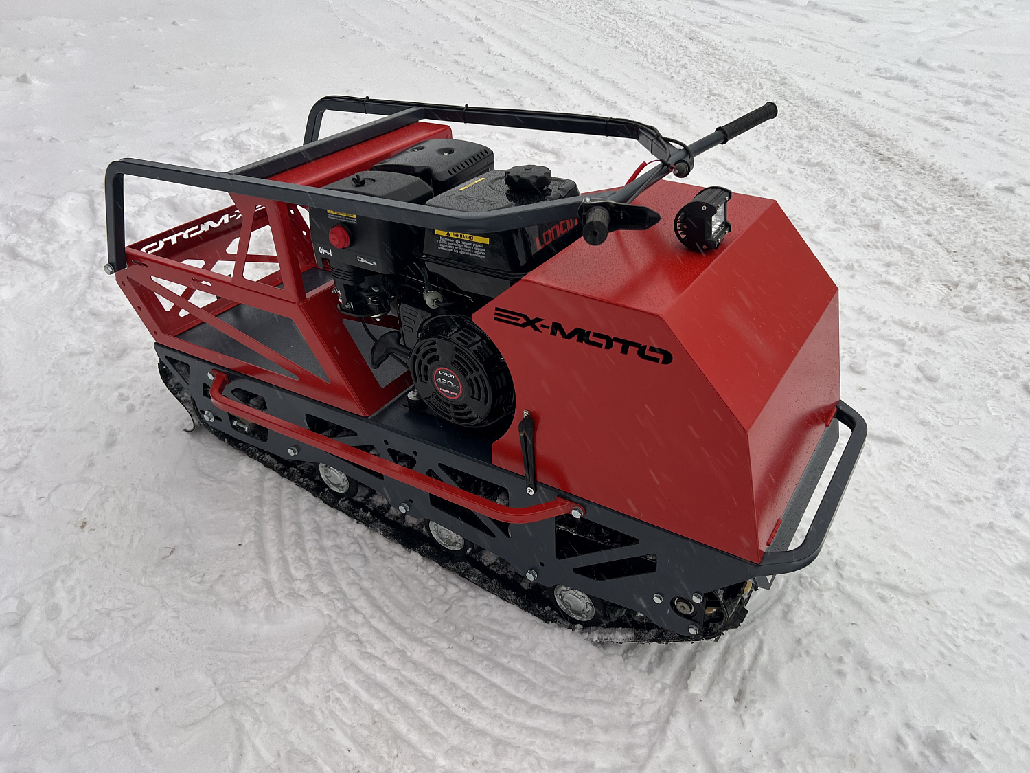 Мотобуксировщик EX-MOTO SNOWDOG S500 15л.с в Ханты-Мансийске