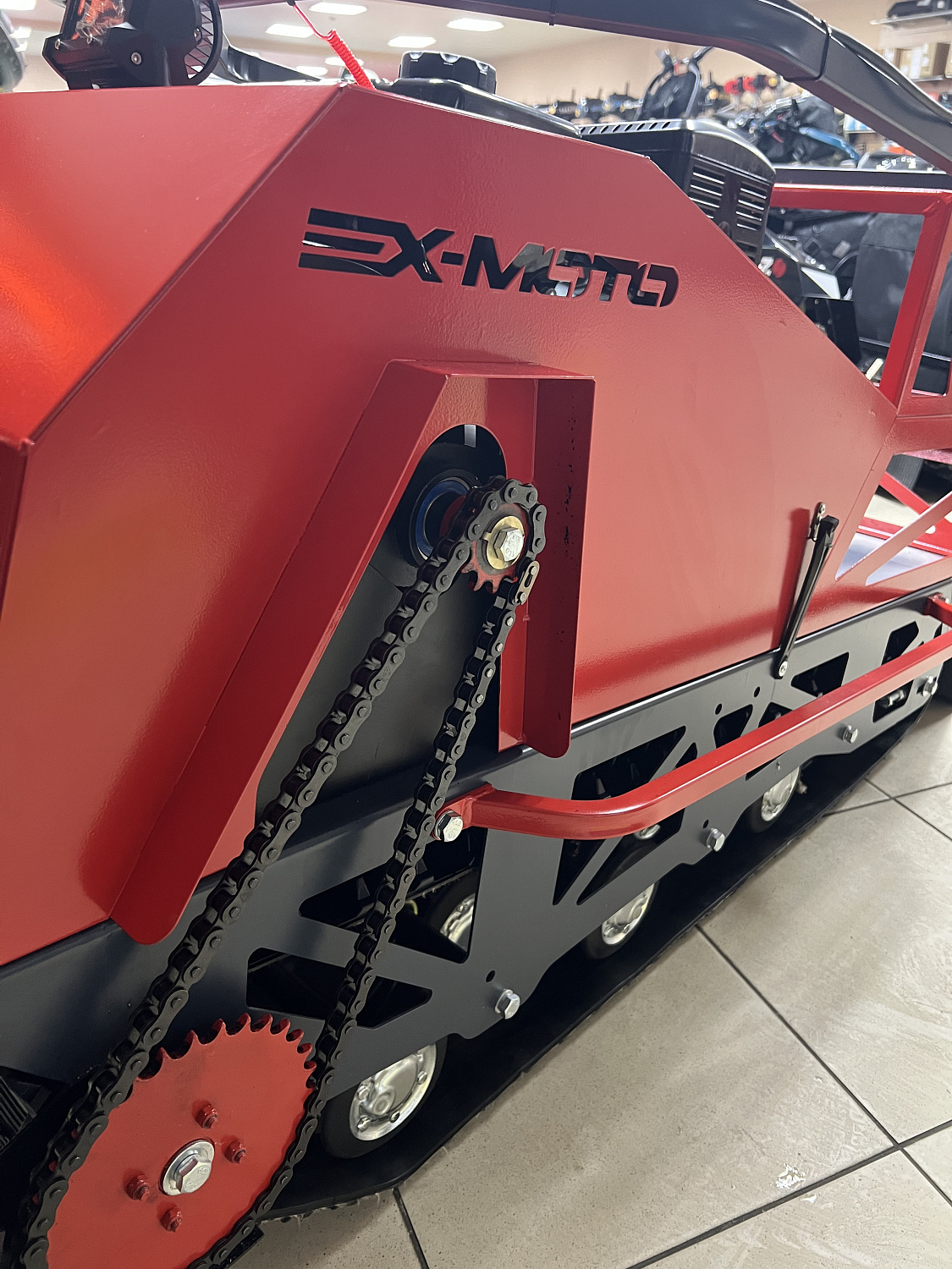 Мотобуксировщик EX-MOTO SNOWDOG S500 15л.с в Ханты-Мансийске