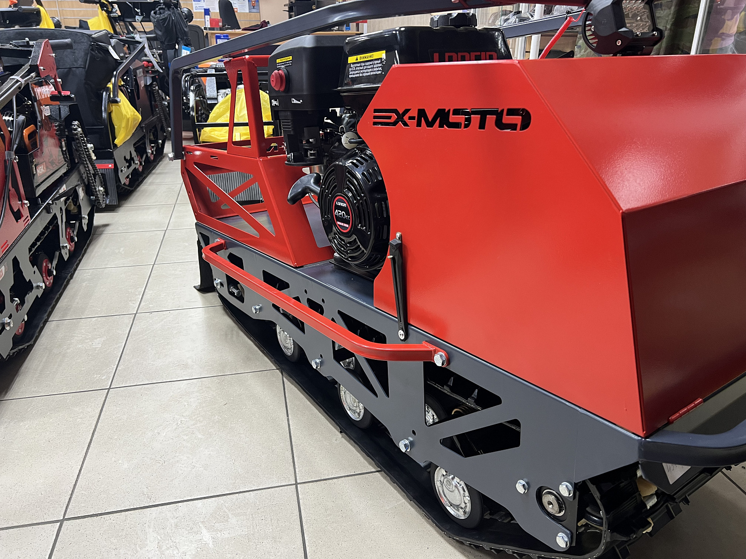 Мотобуксировщик EX-MOTO SNOWDOG S500 15л.с в Ханты-Мансийске