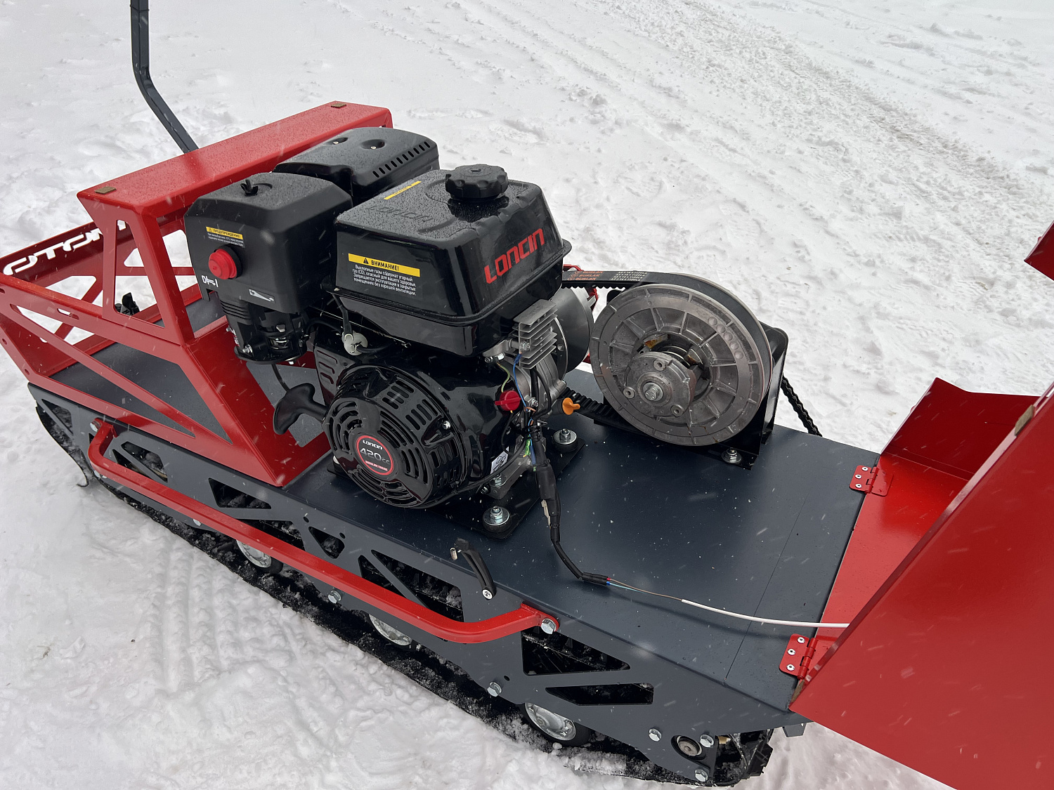 Мотобуксировщик EX-MOTO SNOWDOG S500 15л.с в Ханты-Мансийске