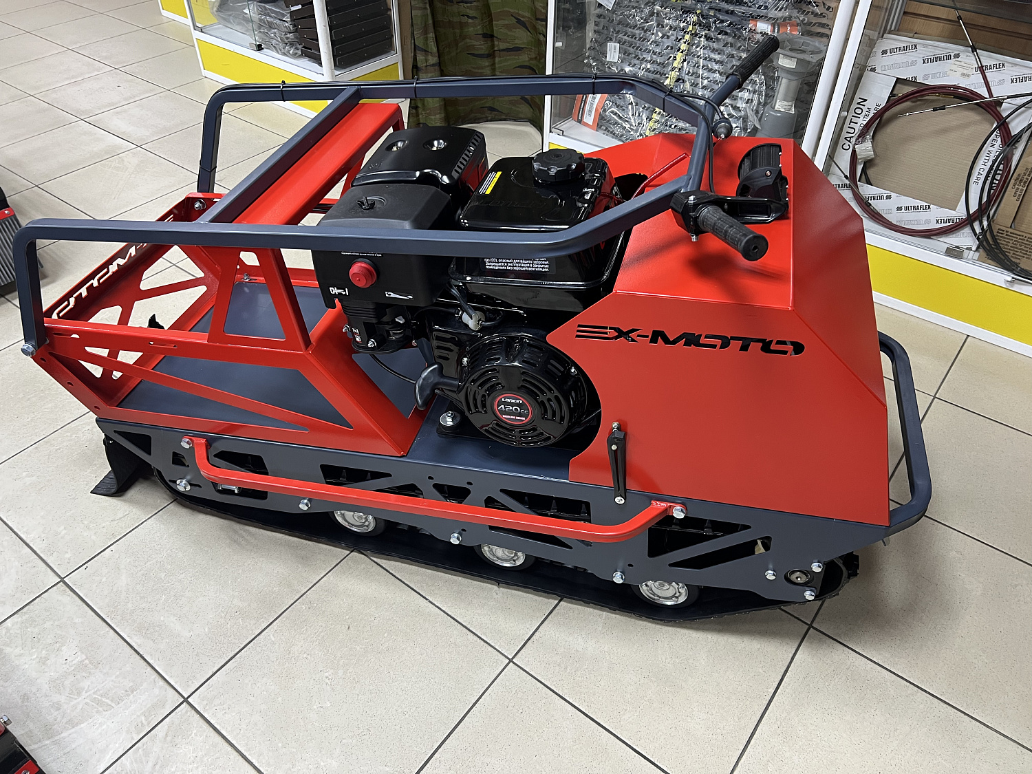 Мотобуксировщик EX-MOTO SNOWDOG S500 15л.с в Ханты-Мансийске