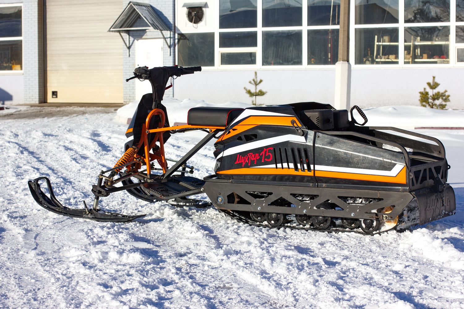 Мотобуксировщик IRBIS Мухтар 15 с лыжным модулем в комплекте в Ханты-Мансийске