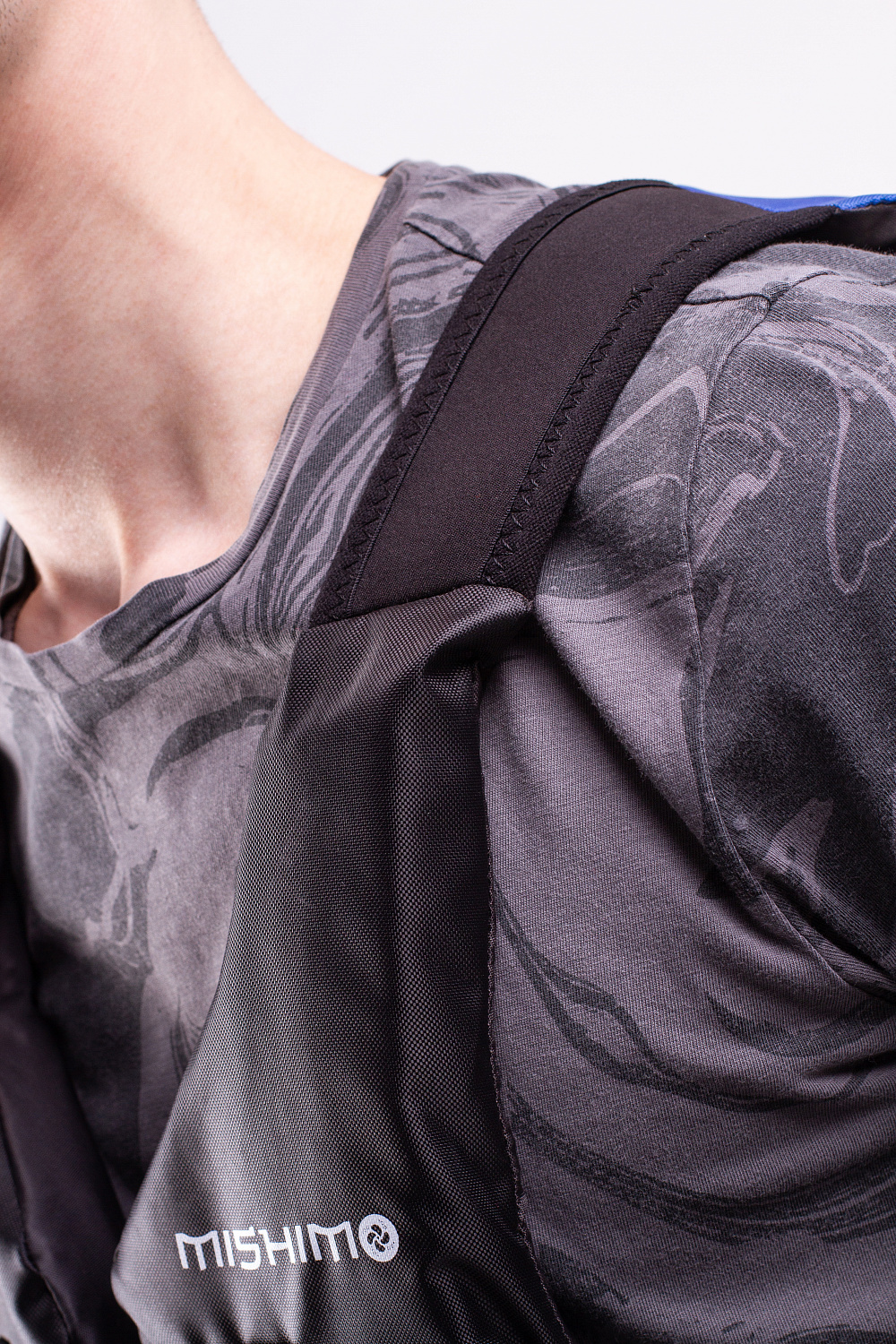 Жилет спасательный MISHIMO PRO Премиум качества Черно-синий в Ханты-Мансийске