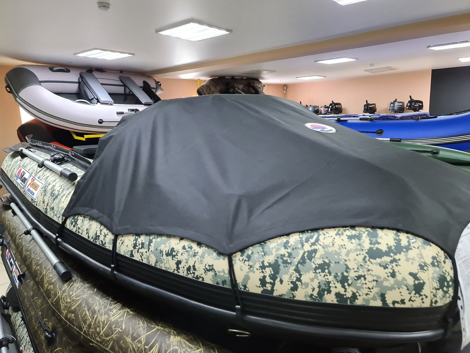 КОМПЛЕКТ НОСОВОГО ТЕНТА К ЛОДКЕ SMARINE AIR MAX 360 ЧЕРНЫЙ в Ханты-Мансийске