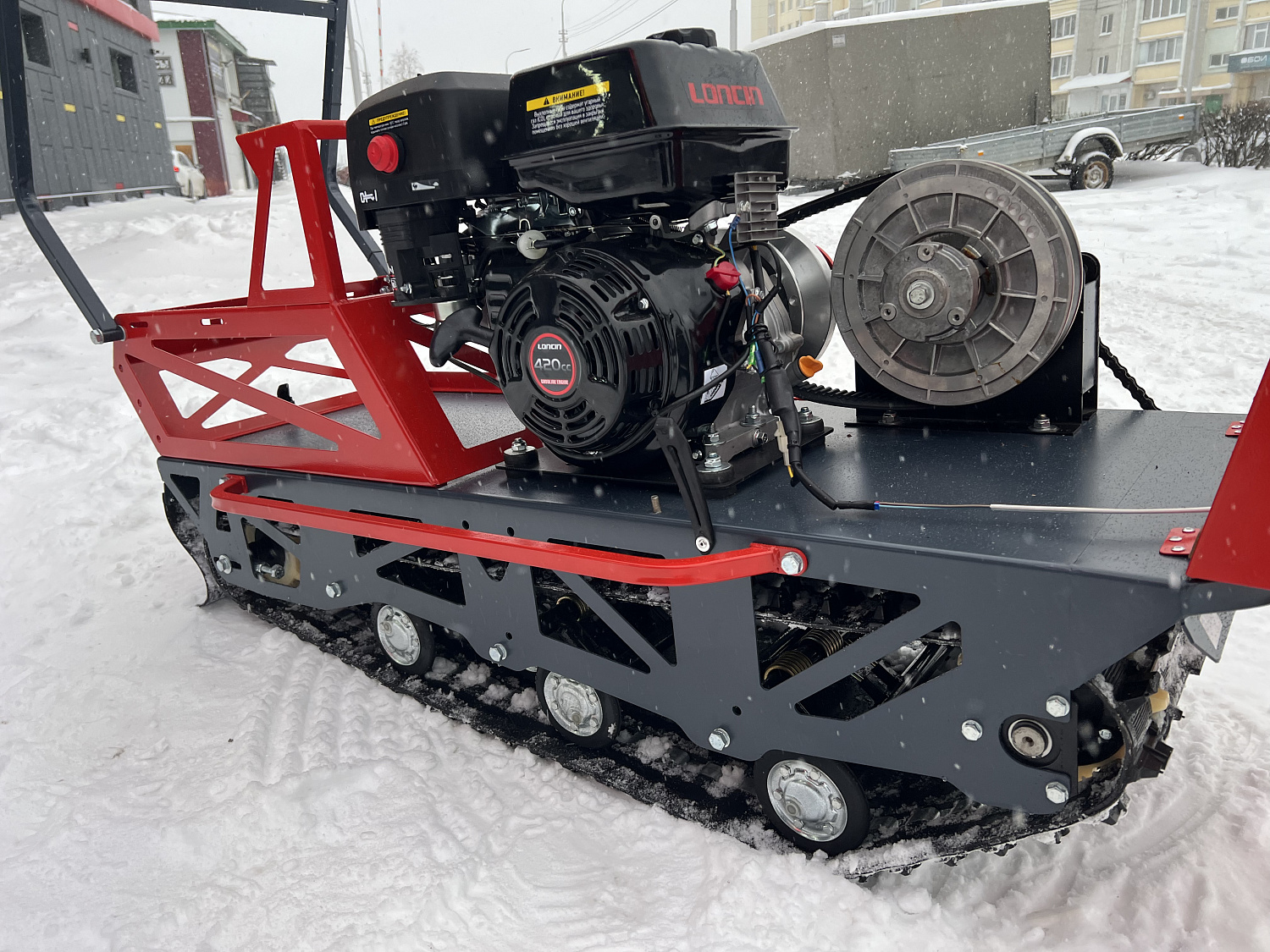 Мотобуксировщик EX-MOTO SNOWDOG S500 15л.с в Ханты-Мансийске