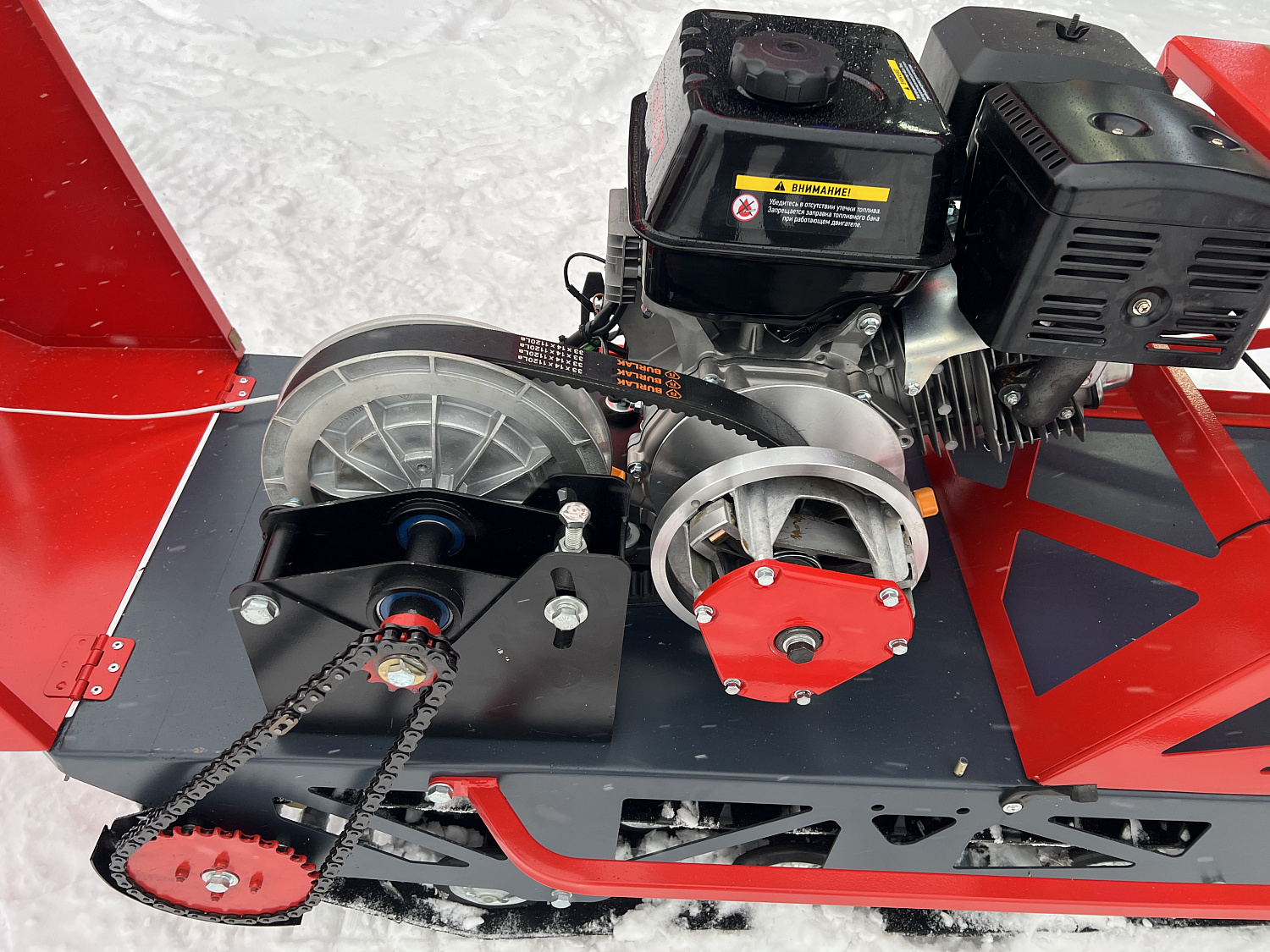 Мотобуксировщик EX-MOTO SNOWDOG S500 15л.с в Ханты-Мансийске