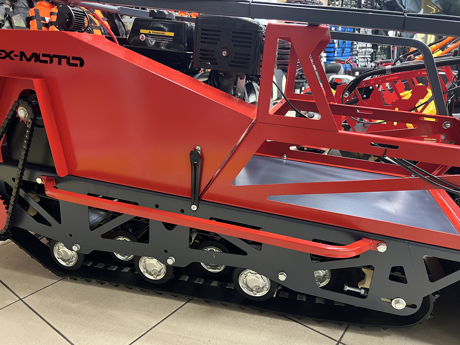 Мотобуксировщик EX-MOTO SNOWDOG S500 15л.с в Ханты-Мансийске