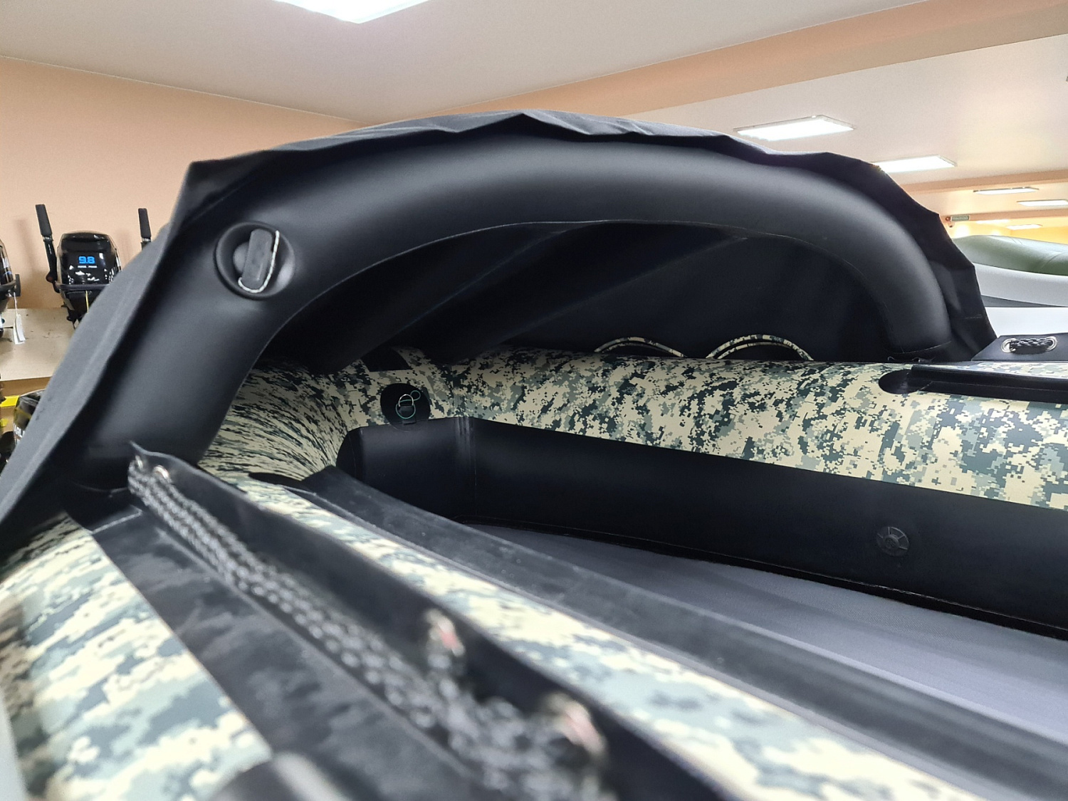 КОМПЛЕКТ НОСОВОГО ТЕНТА К ЛОДКЕ SMARINE AIR MAX 360 ЧЕРНЫЙ в Ханты-Мансийске