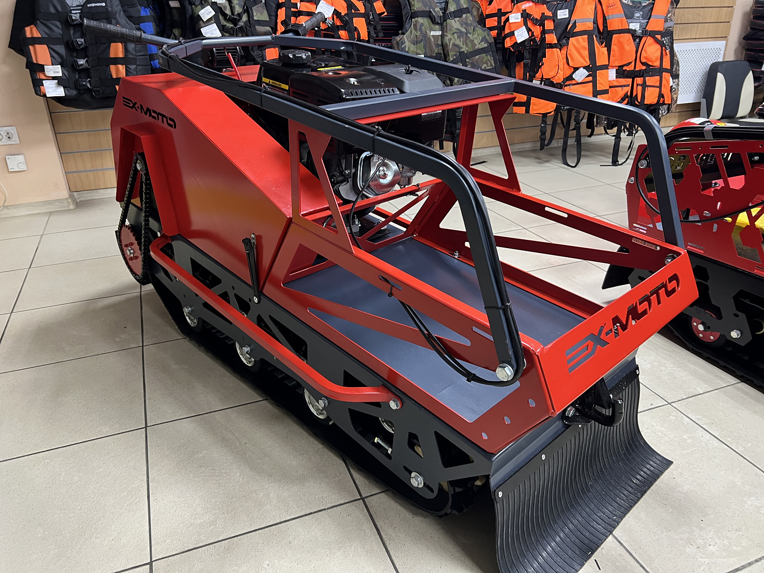 Мотобуксировщик EX-MOTO SNOWDOG S500 15л.с в Ханты-Мансийске